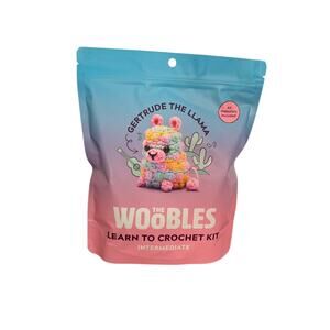 *Sold out online*  The Woobles Pastel Gertrude the Llama Crochet Kit - Unopened